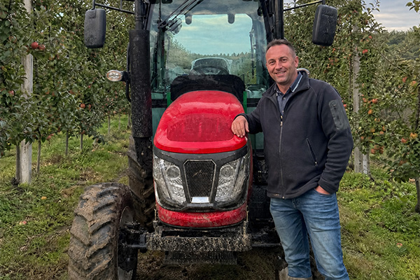 Customer with Waylong tractor
